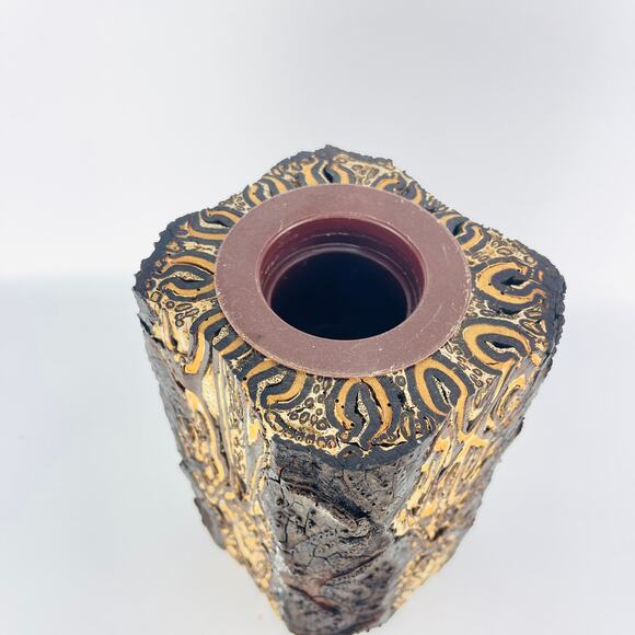 Fernwood Natural NZ Tree Fern Wood Vase 8” - Picture 2 of 4